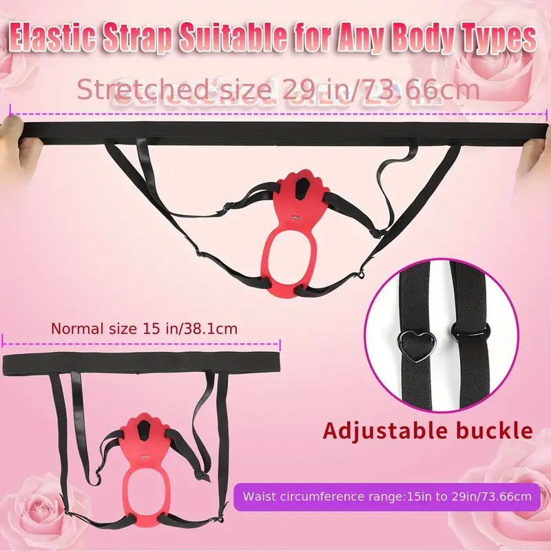Motylek, stymulator łechtaczki w formie majtek, 9 trybów wibracji, aplikacja