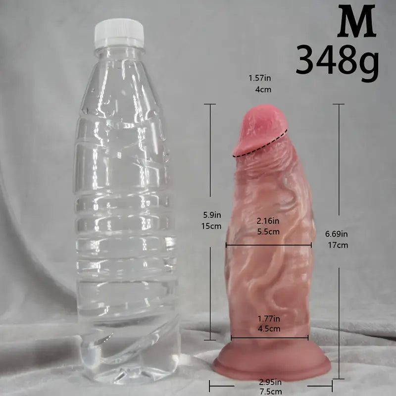 Duże realistyczne dildo z przyssawką 3 rozmiary