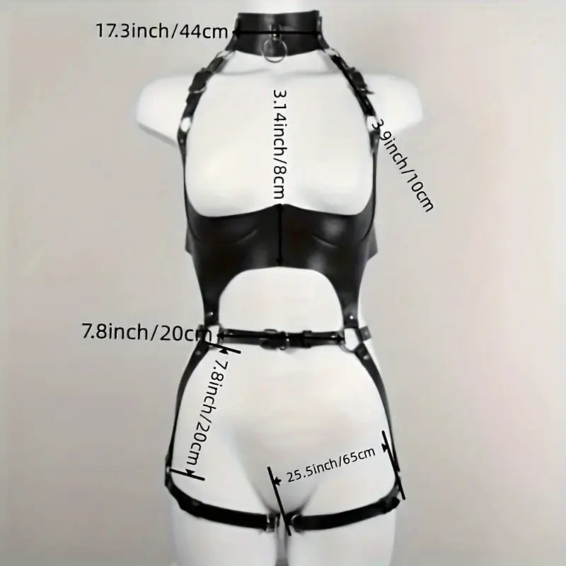 Kostium bondage, bez kajdanek