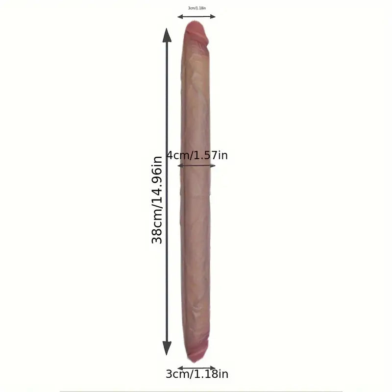 Długie podwójne dildo, 2 rozmiary