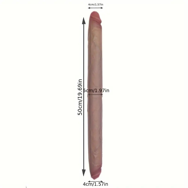 Długie podwójne dildo, 2 rozmiary