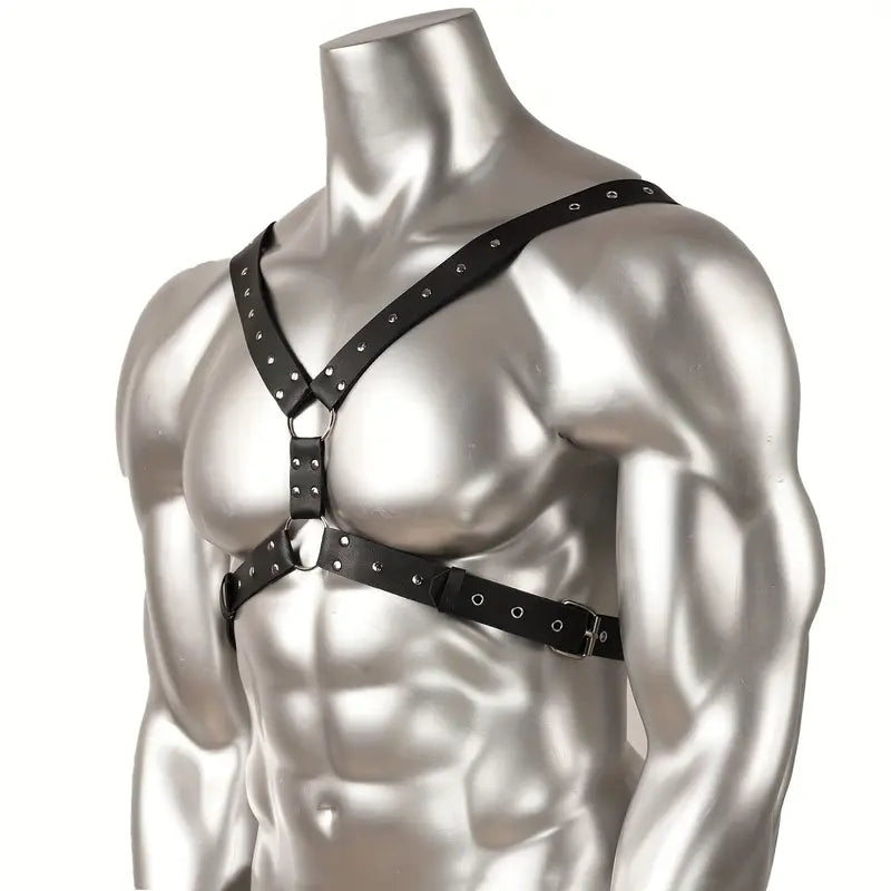 Harness męski na klatkę piersiową, regulowany
