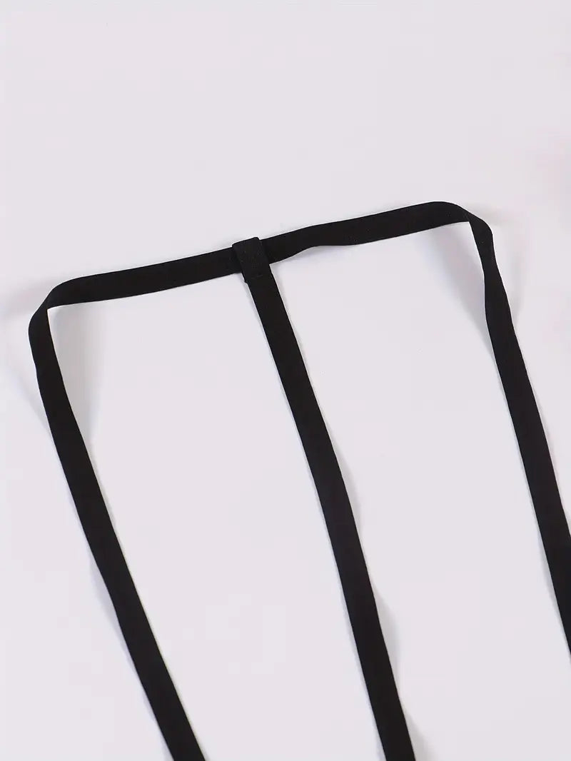 Minimalistyczne body harness z serduszkiem