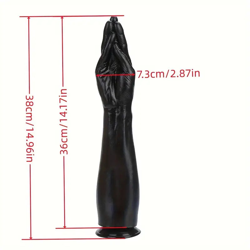 Super duża ręka, dildo z przyssawką, 2 kolory