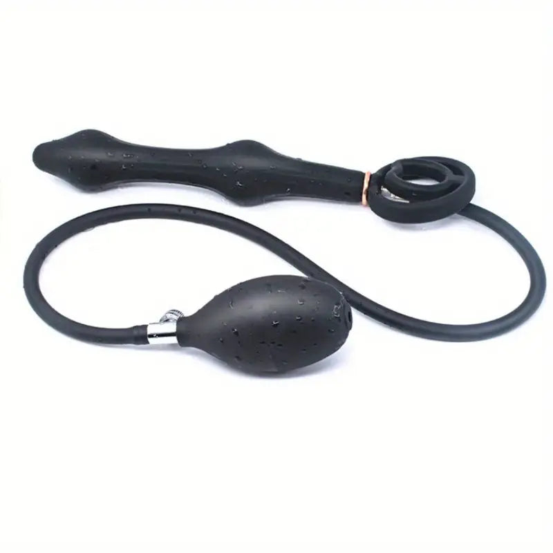 Pompowane 2 kulki analne <śr.max.10cm>
