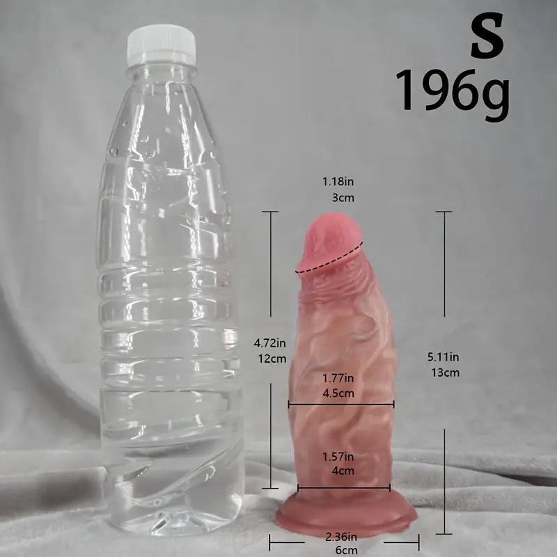 Duże realistyczne dildo z przyssawką 3 rozmiary