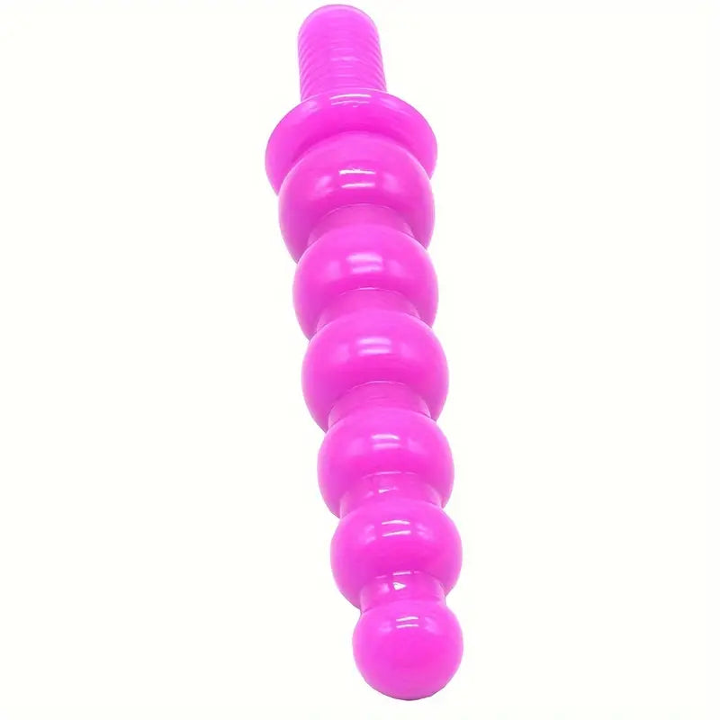 Dildo kulki z rękojeścią, 4 kolory <3,2-6,2/25cm>
