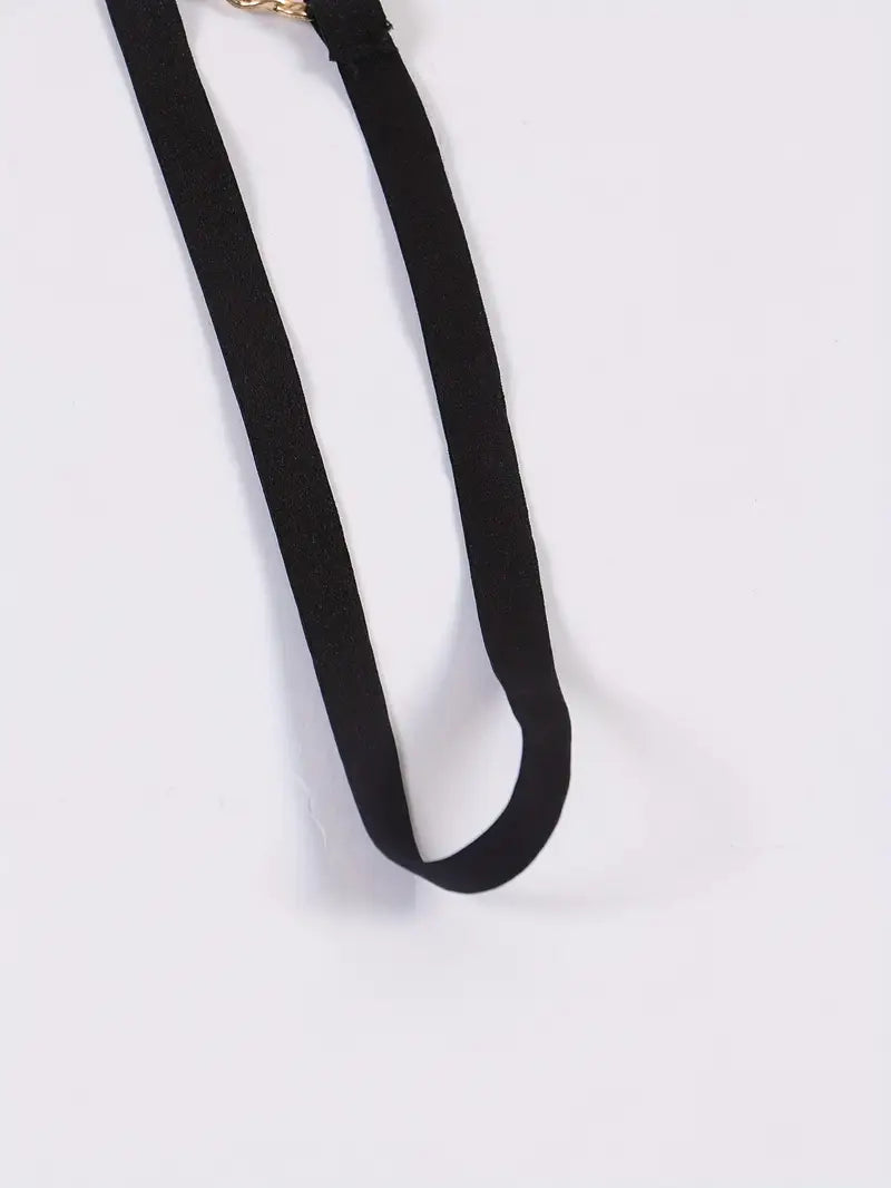 Minimalistyczne body harness z serduszkiem