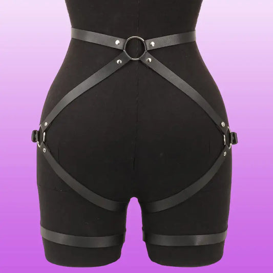 Harness damski na uda,2 paski, jeden regulowany rozmiar