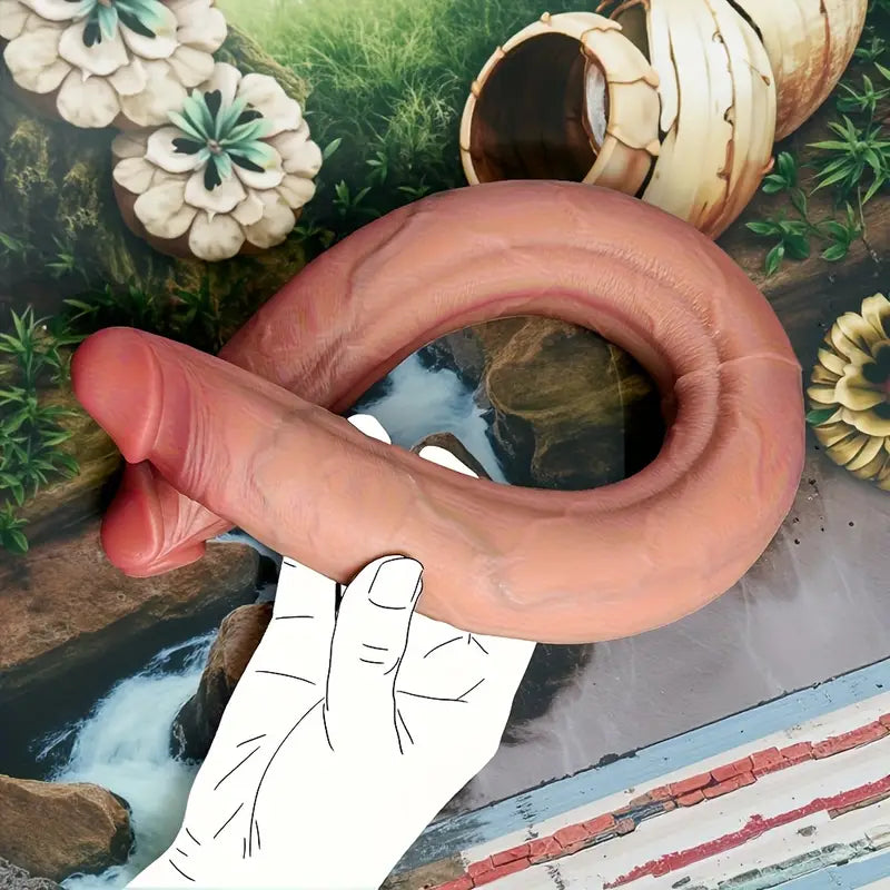 Długie podwójne dildo, 2 rozmiary