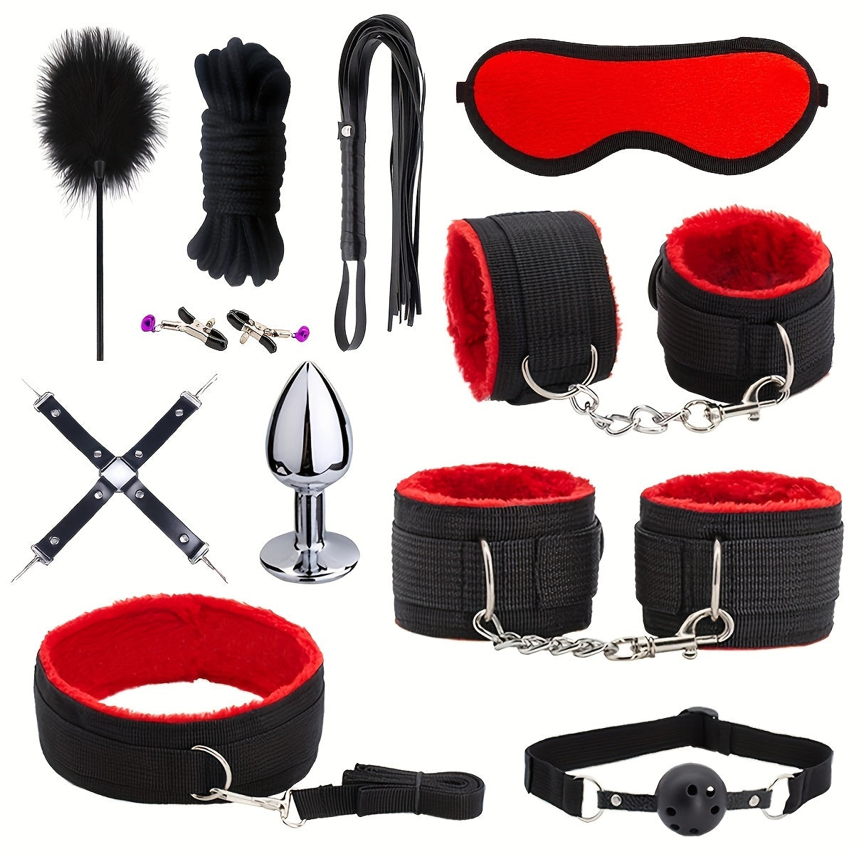 11czciowy zestaw BDSM